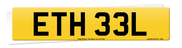 Registration number ETH 33L